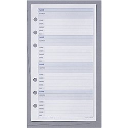Debden DayPlanner Personal Telephone/Address Refill