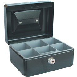 Esselte #6 Classic Black Cash Box