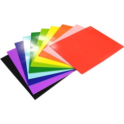 Rainbow Surface Board 510x640mm 300gsm Double Sided Assorted 100 Sheets