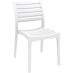 Ares Hospitality Chair White