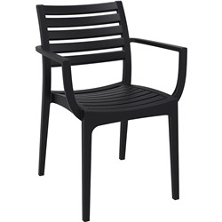 Artemis Hospitality Armchair Black