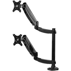 Fellowes Monitor Arm Platinum Series Dual Stacking