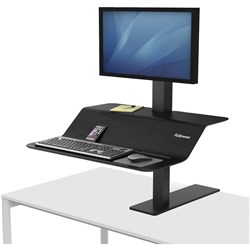 Fellowes Lotus Sit Stand Single Workstation