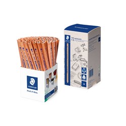Staedtler Natural Jumbo Triangular Pencils 2B Cup Pack of 72