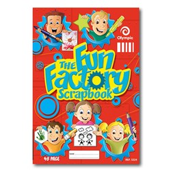 Olympic 335x240mm 48pg Fun Factory S324 Scrap Books