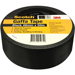 Scotch Utility Gaffa Tape 933-B-L 48Mmx50M Black