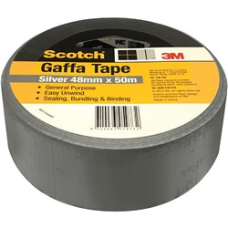 Scotch Utility Gaffa Tape 933-S-L 48mmx50m Silver