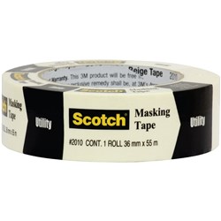 Scotch 2010 36mmx55m Beige Masking Tape