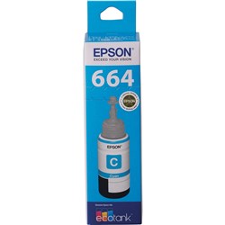 Ink Epson T664 Cyan Eco Tank