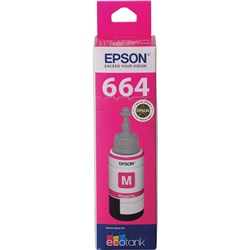 Ink Epson T664 Magenta Eco Tank