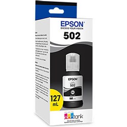 Epson T502 Ecotank Ink Bottle Black