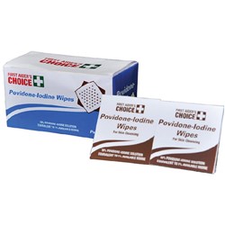 Trafalgar Povidone Iodine Wipes Povidone Iodine Wipes