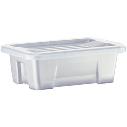 Italplast 1 Litre 141x196x72 Clear Storage Box