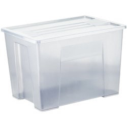 Italplast 20 Litre 281x396x258 Clear Storage Box