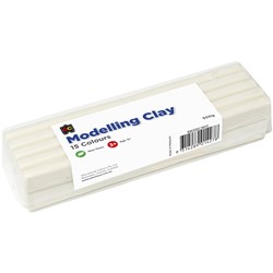 Modelling Clay White 500gm