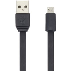 Moki Micro Usb Cable 90Cm Black