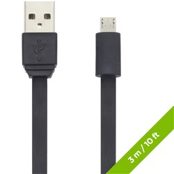 Moki Micro Usb Cable 3M Black