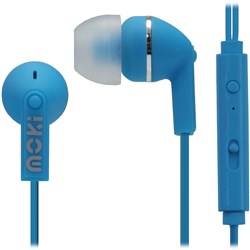 Moki Noise Isolation Earphones Blue