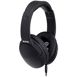 Moki Noise Cancellation Headphones Black