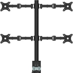 Revolve 408x425 Quad Monitor Arm