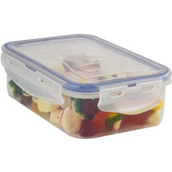 Italplast Airlock 890ml Clear Food Container