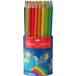 Faber-Castell Classic Colour Pencils Tin Cup Assorted Pack of 72