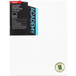 Jasart Canvas Academy 12 x 16 Inch Thick Edge 280gsm Stretched