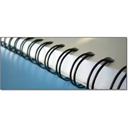 Gold Sovereign 34 Loop Binding Wires 11mm Black