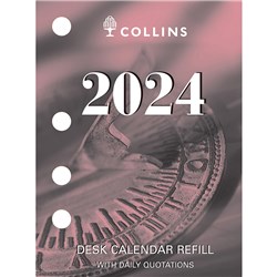 Collins 2024 Side Opening Calendar Refill