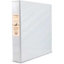 Bibbulmun A4 2 D Ring 50mm White Insert Binder