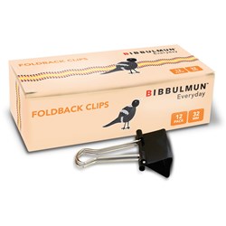 Bibbulmun 32mm Foldback Clips