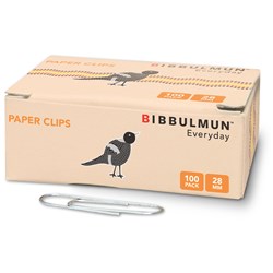 Bibbulmun 28mm Small Paper Clips