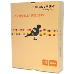 Bibbulmun A4 Buff Manilla Folder