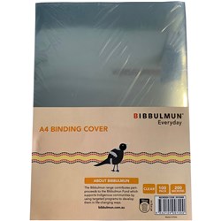 Bibbulmun A4 200 Micron Clear Binding Cover