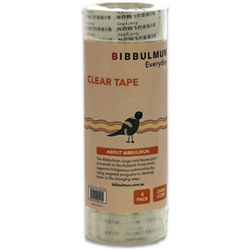 Bibbulmun 18mmx33m Transparent Tape