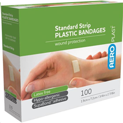 AeroPlast 72x19mm Plastic Bandages