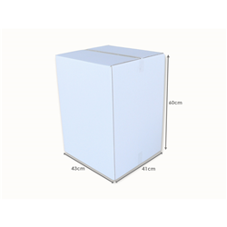 White Tea Chest Carton L435mm x W410mm x H600mm