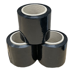 Bundling Wrap Black 100mm x 250m x 23um