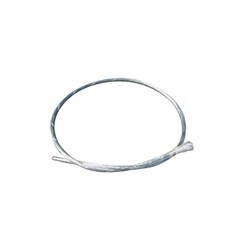 Galvanised Bale Ties 1.57mm HT x 3.6m x 16G 250/bundle