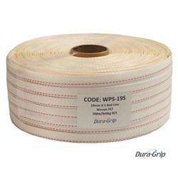 Poly Woven Strap 1 Red Line 19mm x 700m