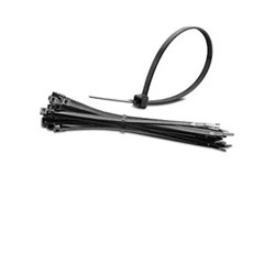 200mm x 4.8mm Cable Tie UV Black 1000/bag
