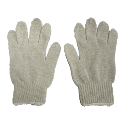 Poly Cotton Knit Glove Large