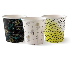 BC-4-Art 4oz Single Wall BioCup Art Series 2000/carton