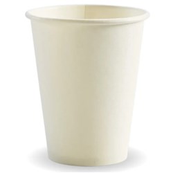 BC-12W 12oz SingleWall BioCup White 1000/carton