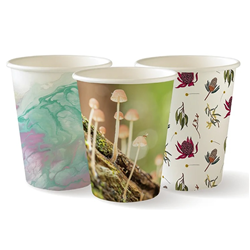 BC-8-ART SERIES 8oz 80mm Single Wall BioCup Art Series 1000/carton