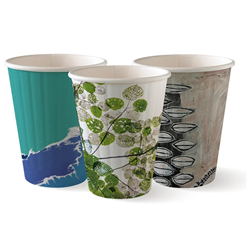 BC-8DW-ART SERIES 8oz80 DoubleWall BioCup Art Series 1000/carton