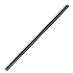 JP-PBS-6X197-B 6mm Black Bio Straw. 2500/carton