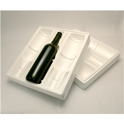 Post Pak Wine Styrene 3 Bottle