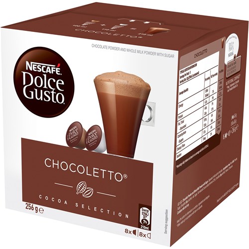 Coffee Pods Capsules Nescafe Dolce Gusto Capsules Hot Chocolate