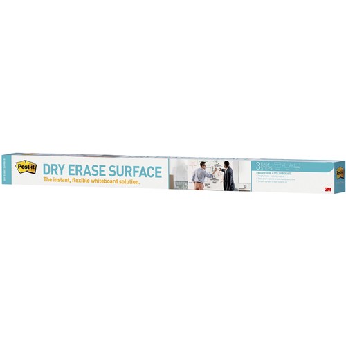 Adhesive & Static Whiteboards Post It Dry Erase Surface Def8X4 2400x1200mm United Office Choice